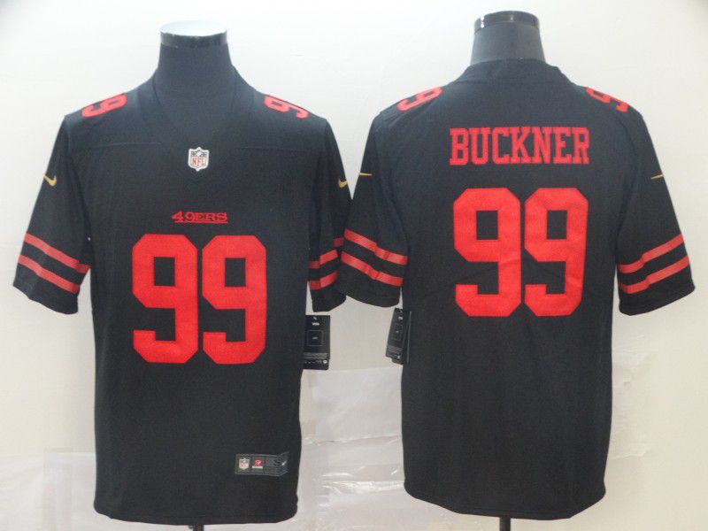 Men San Francisco 49ers #99 Buckner Black Nike Vapor Untouchable Limited Player NFL Jerseys->san francisco 49ers->NFL Jersey